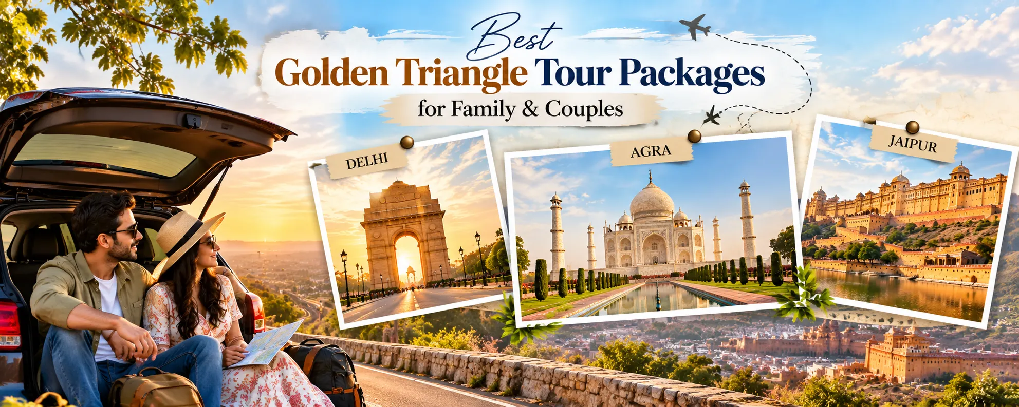 Golden triangle tour packages for family and couples