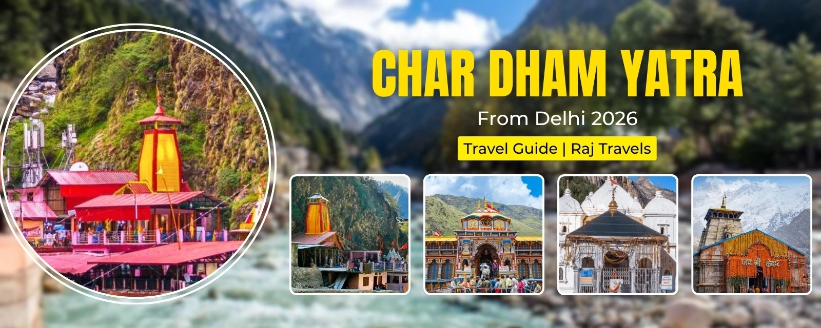 Char Dham Yatra from Delhi 2026