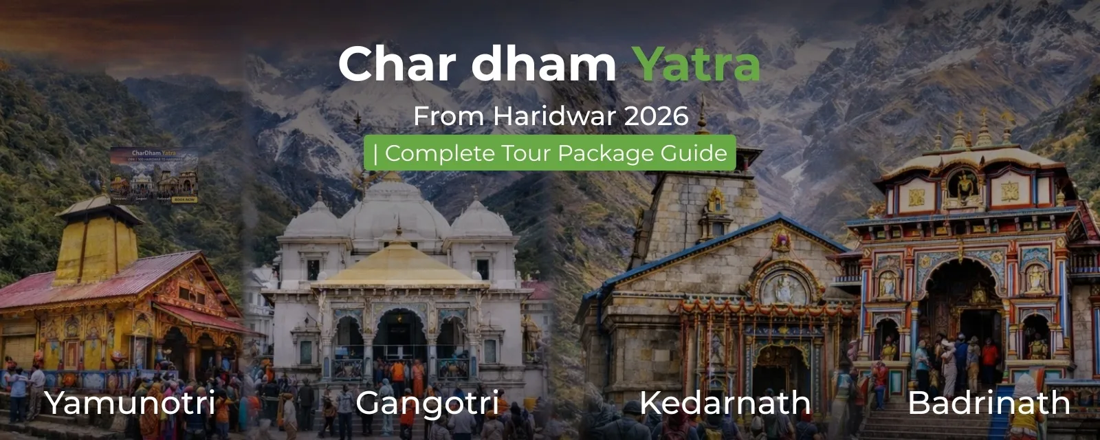 Chardham Yatra From Haridwar 2026