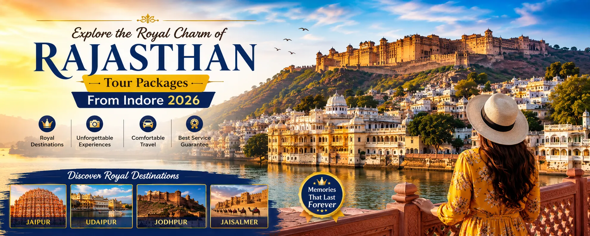 Rajasthan Tour Packages From Indore 2026