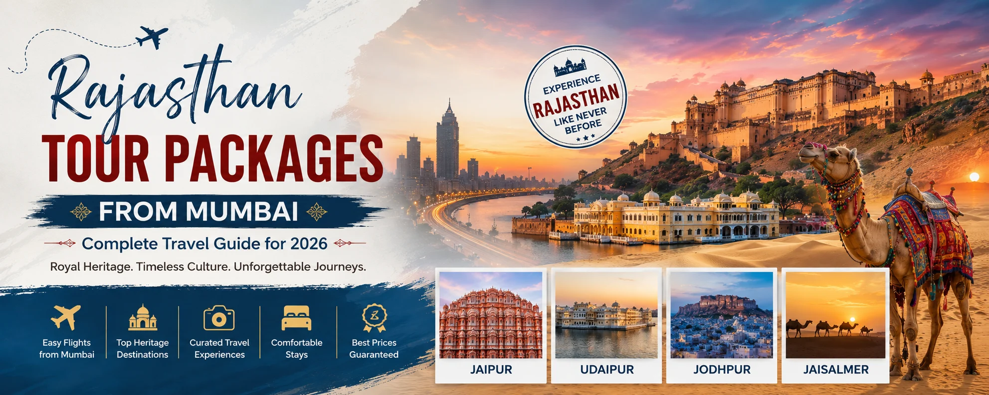 Rajasthan Tour Packages From Mumbai