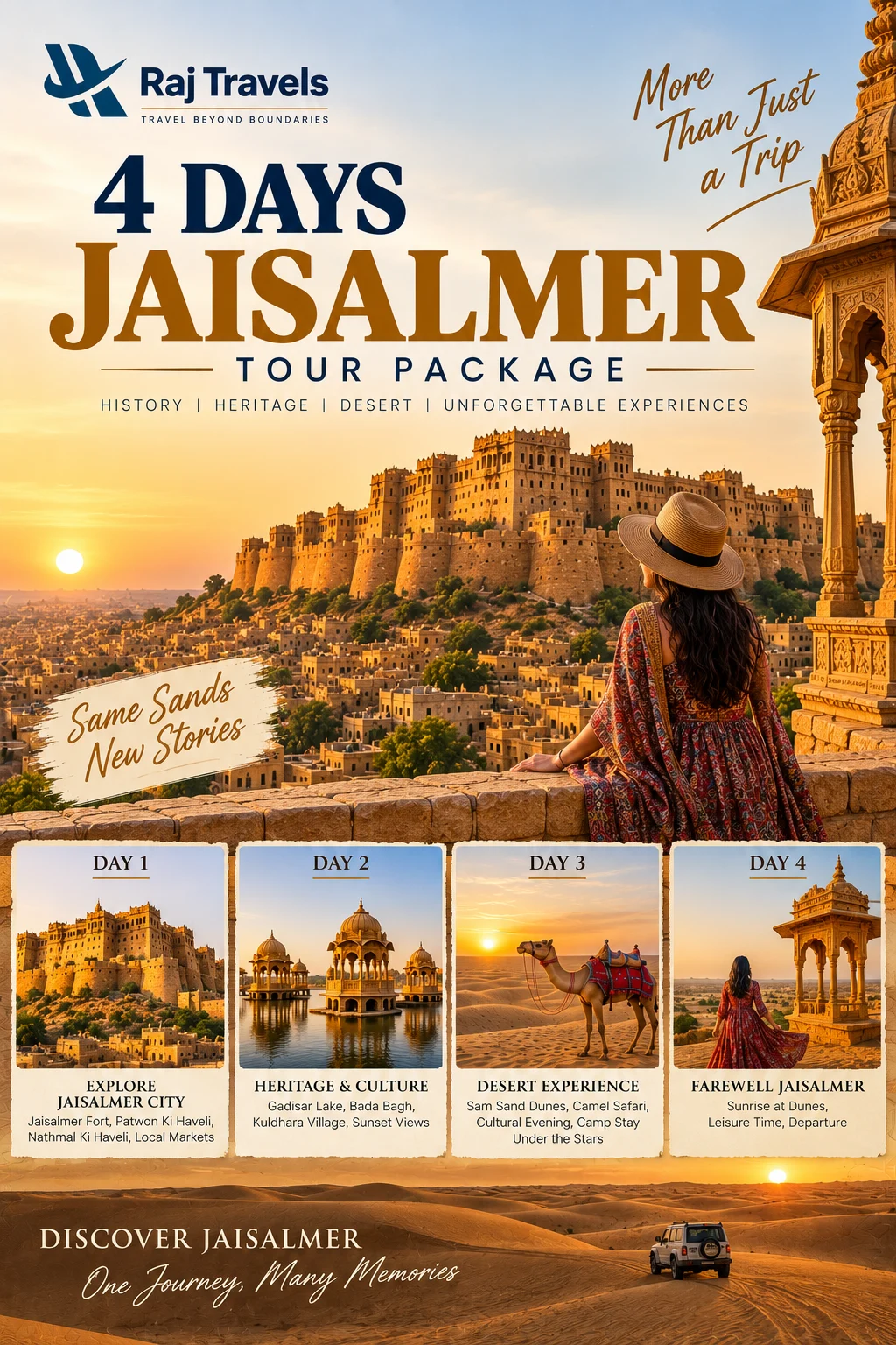 4 Days Jaisalmer Tour Package