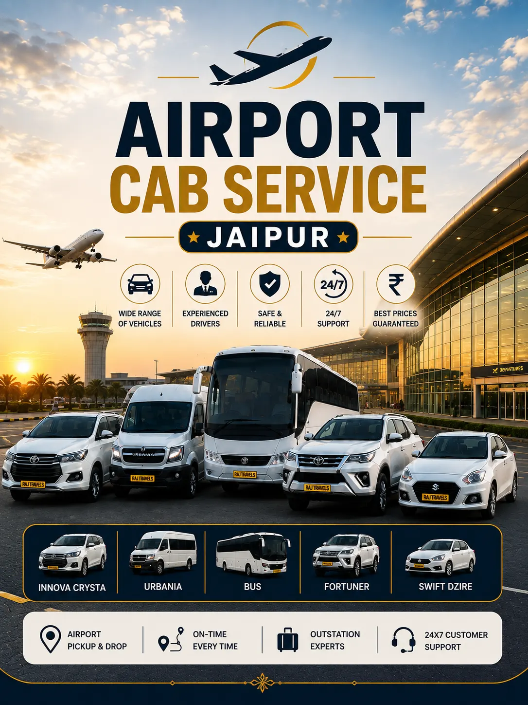 Jaipur Airport Cab Service