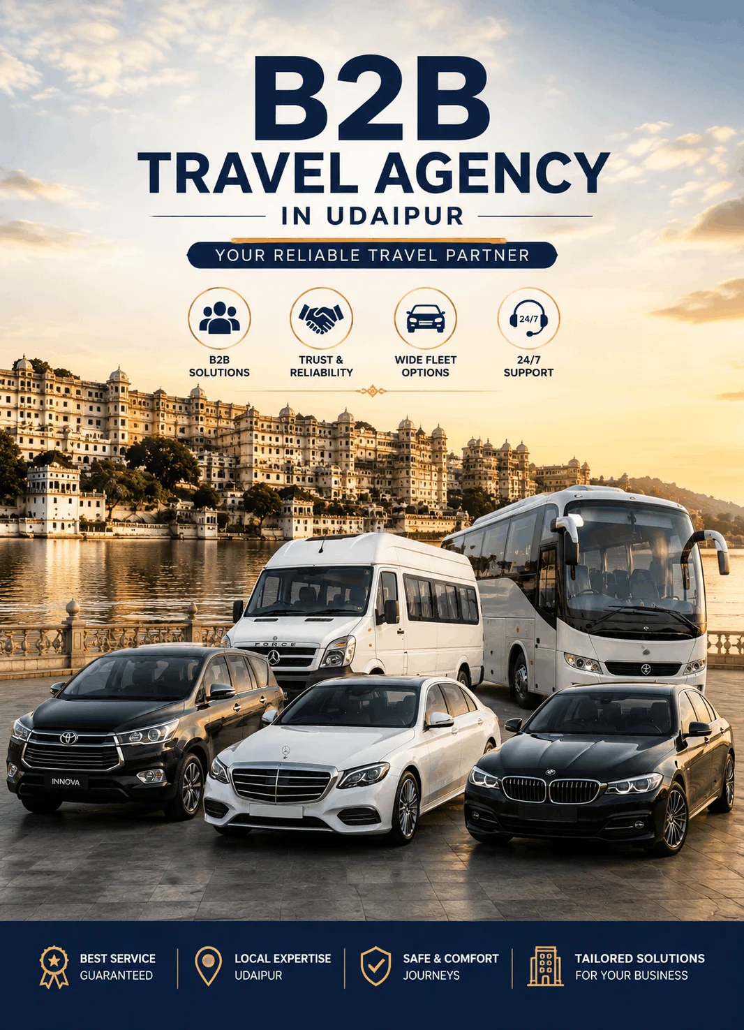 B2B Travel Agency in Udaipur