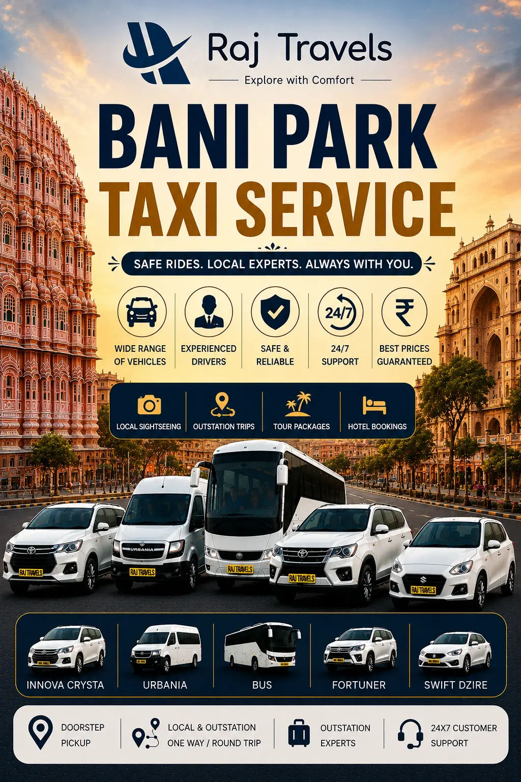 Bani Park Taxi Service Jaipur