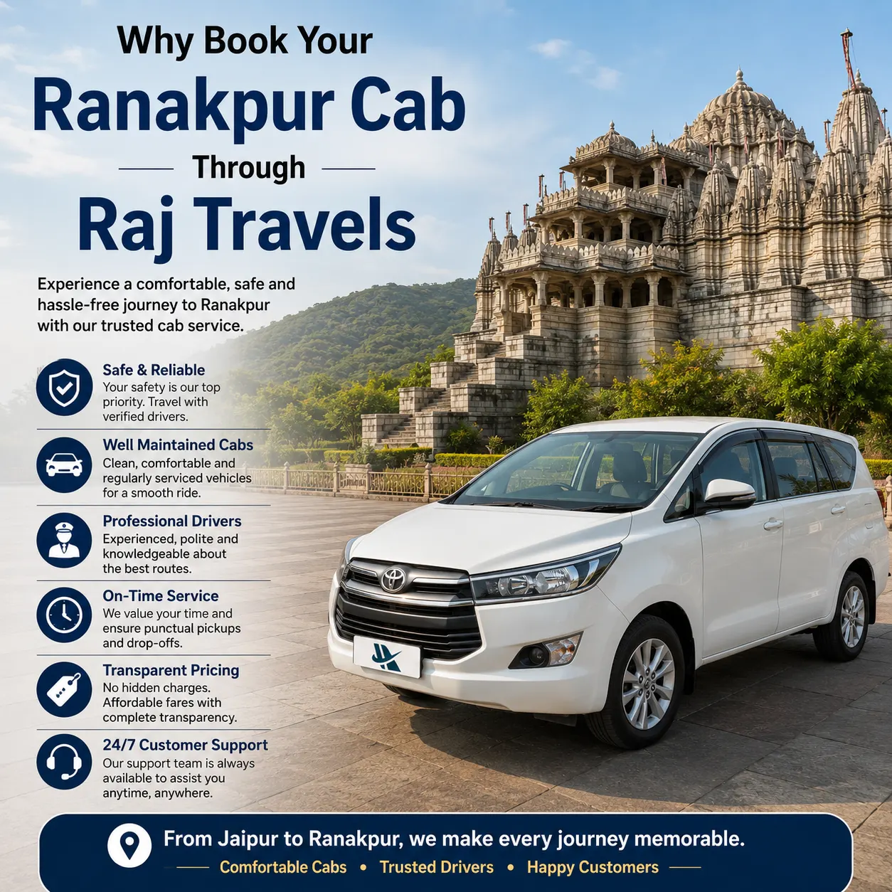 Cab Service Ranakpur