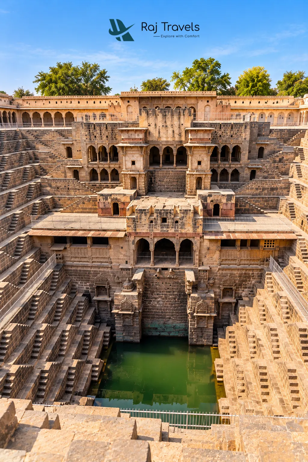 Jaipur Chand Baori Abhaneri Tour