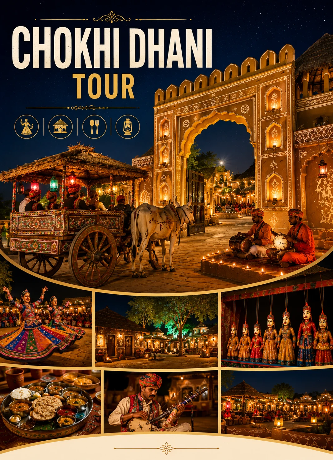 Chokhi Dhani Tour Jaipur