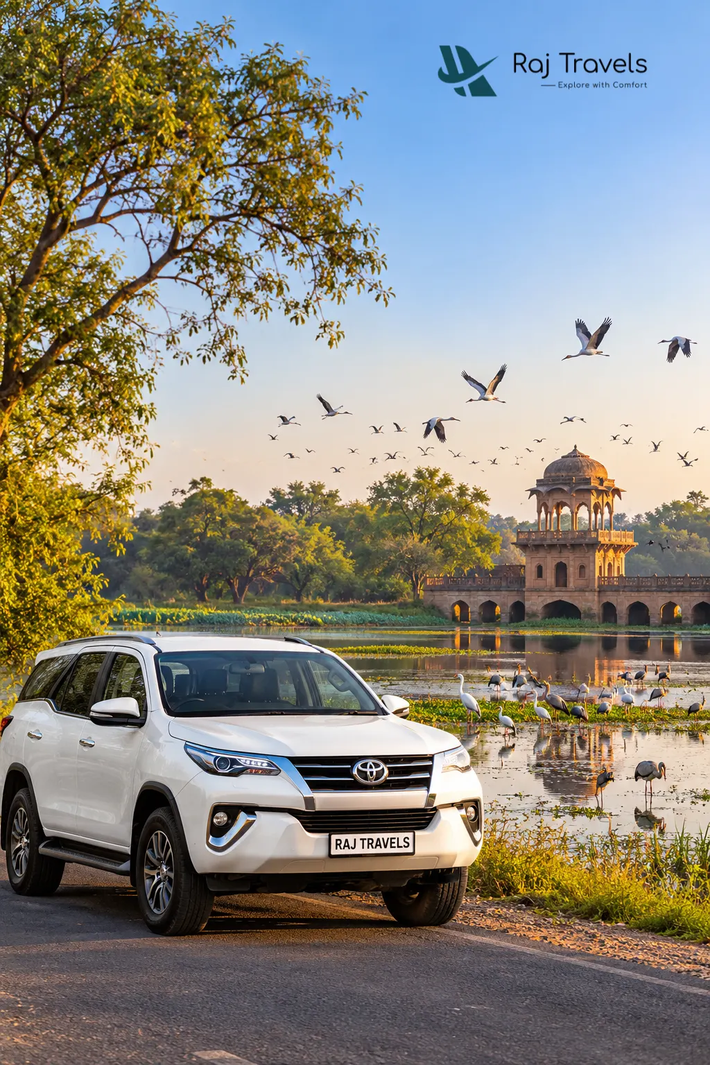 Jaipur Bharatpur Bird Sanctuary Tour