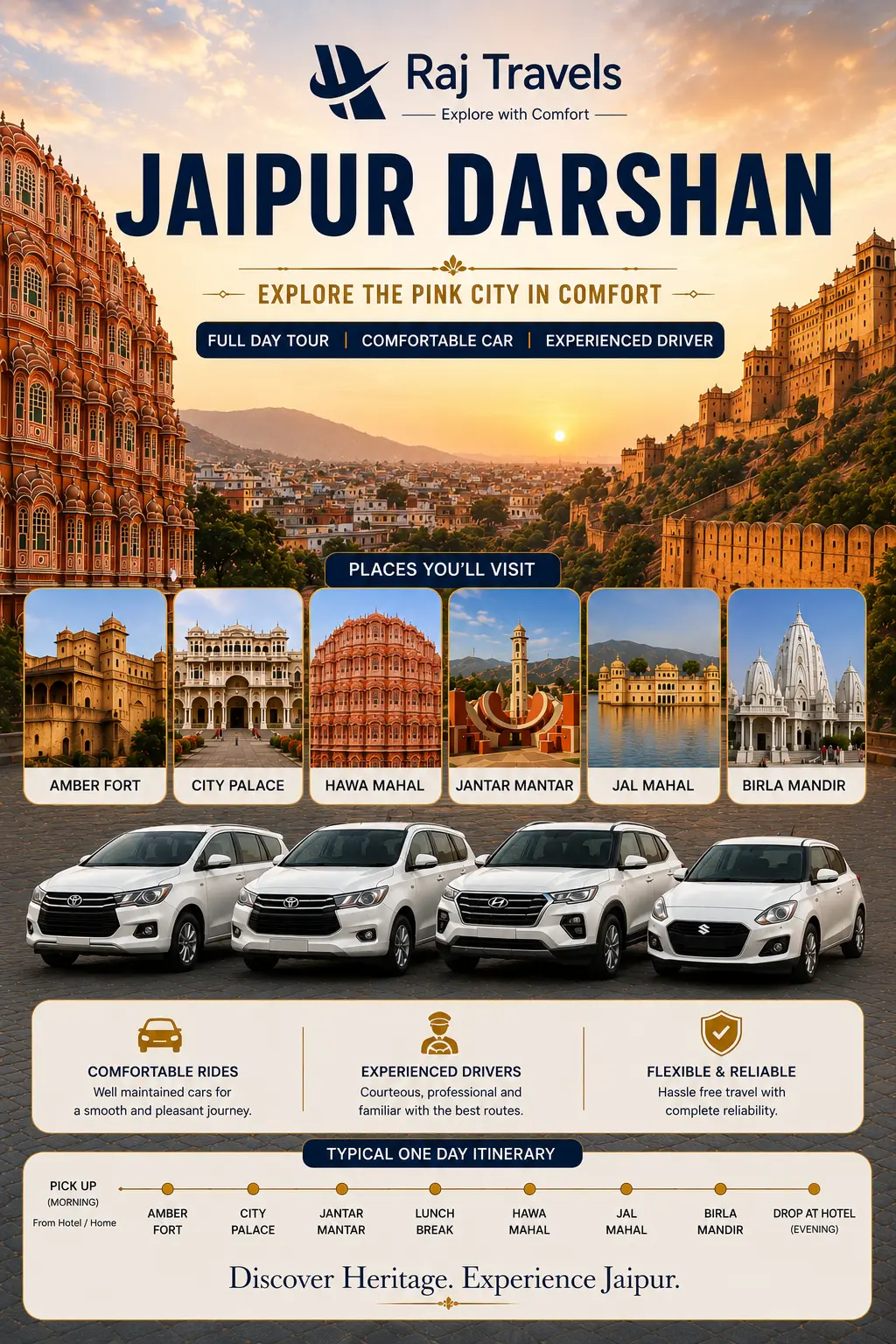 Jaipur Darshan Sightseeing Tour