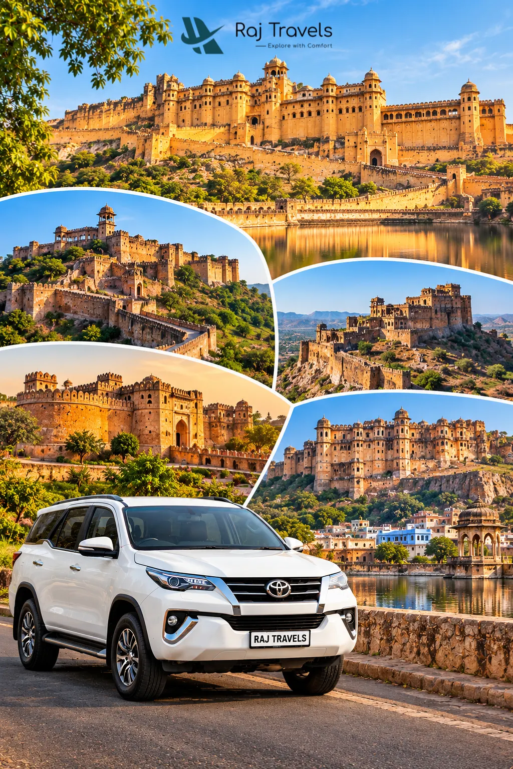 Jaipur Fort Tour by Private Car