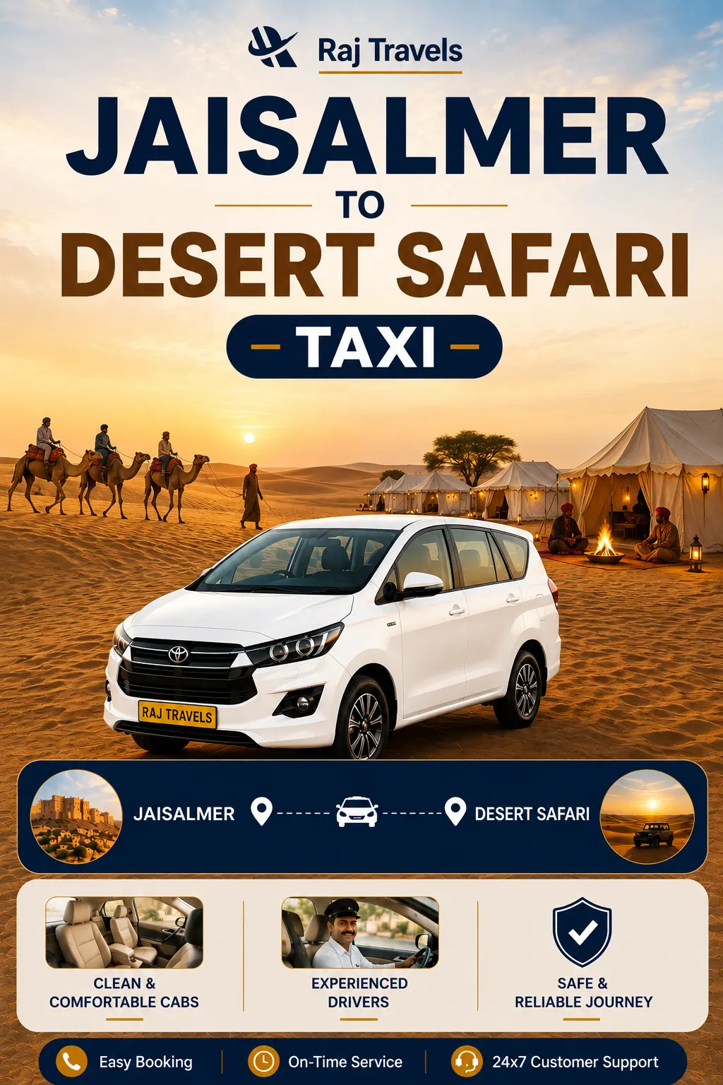 Jaisalmer Desert Safari Taxi