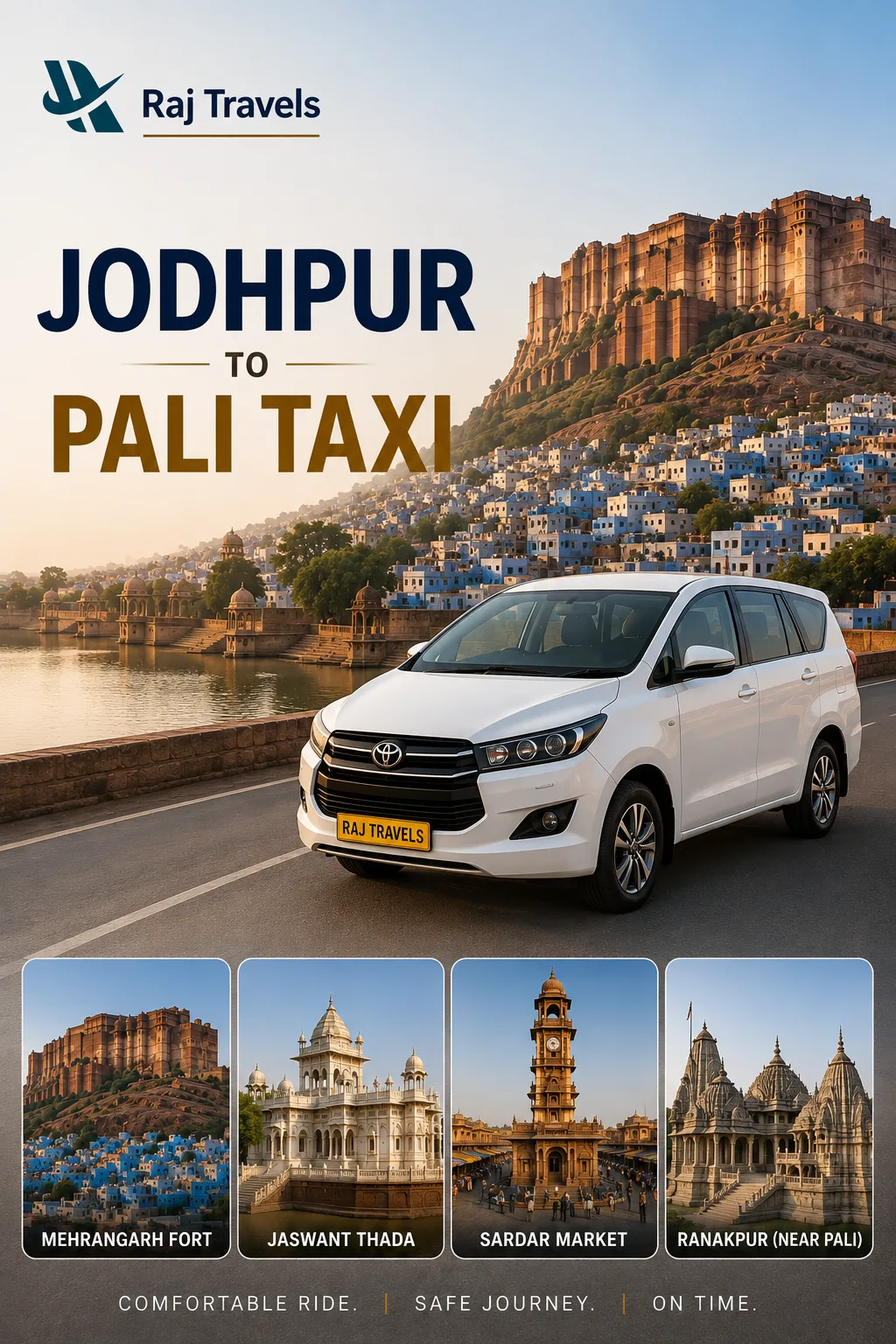 Jodhpur to Pali Taxi
