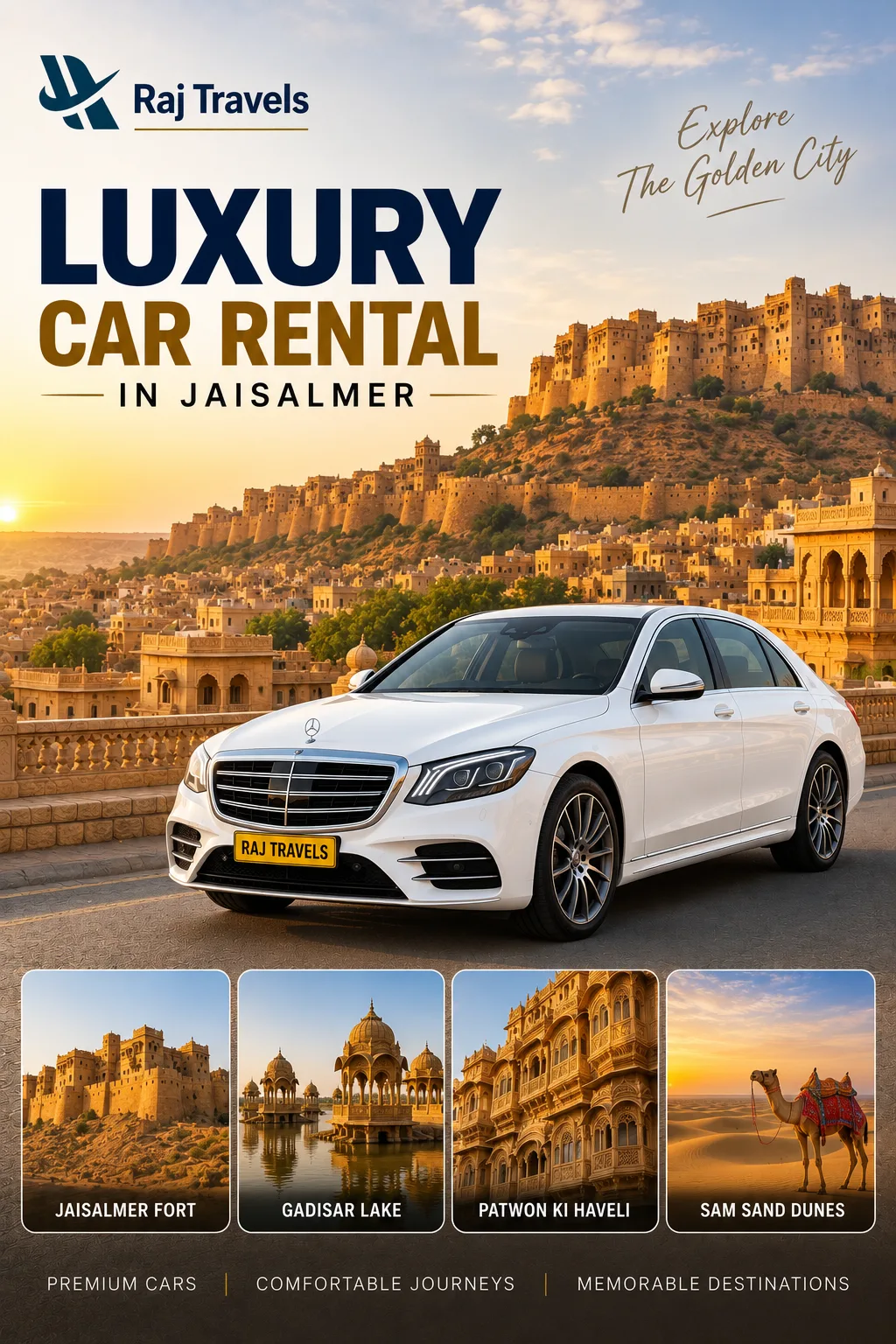 Luxury Car Rental in Jaisalmer