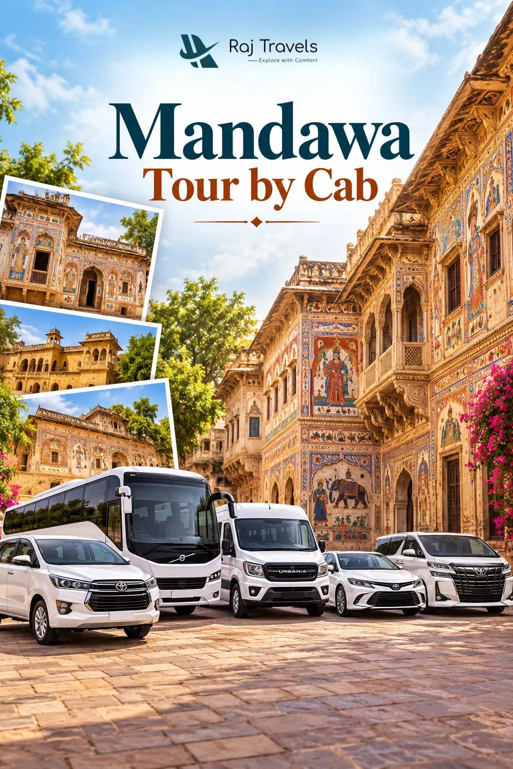 Mandawa Tour by Cab