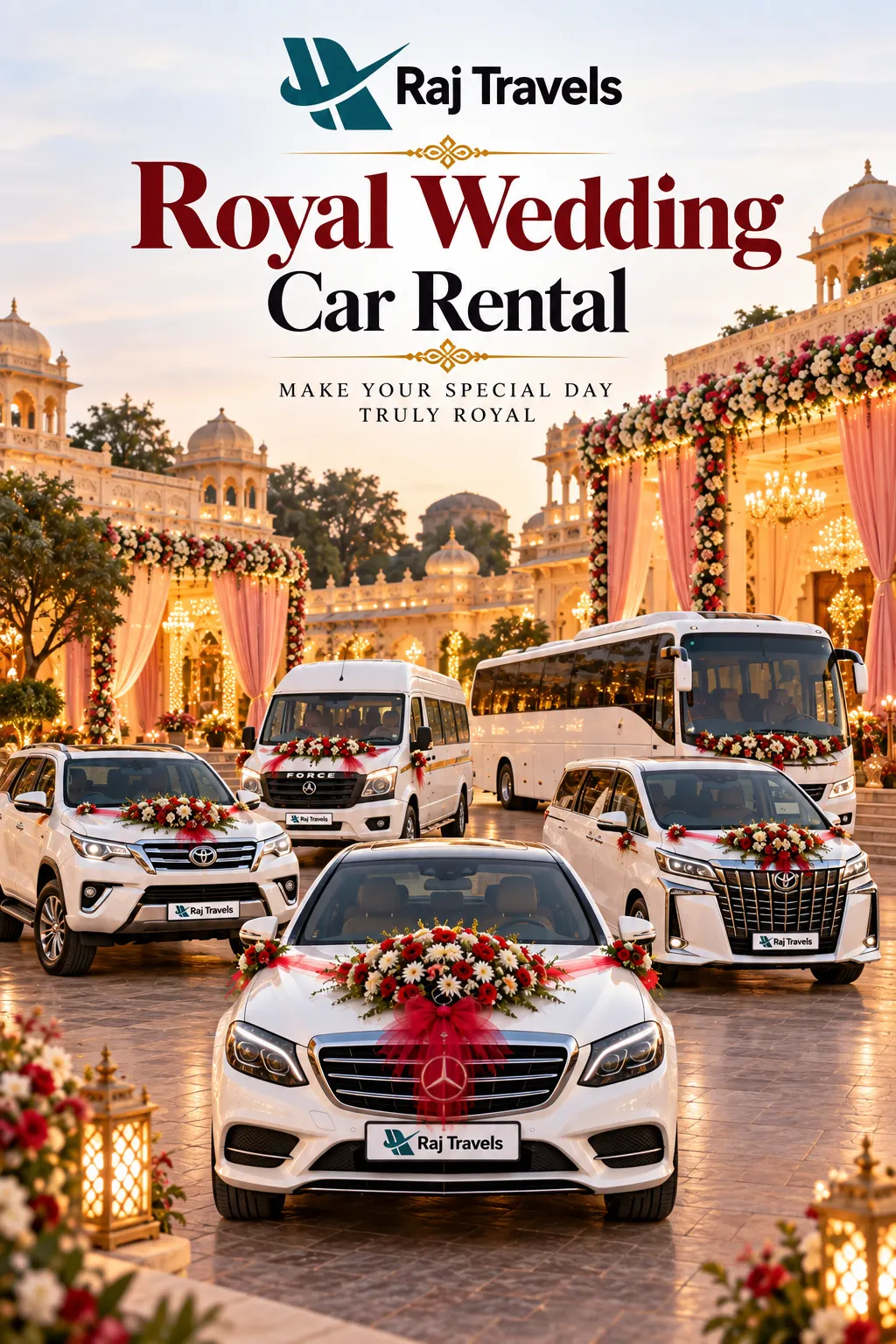Royal Wedding Car Rental in Jaipur