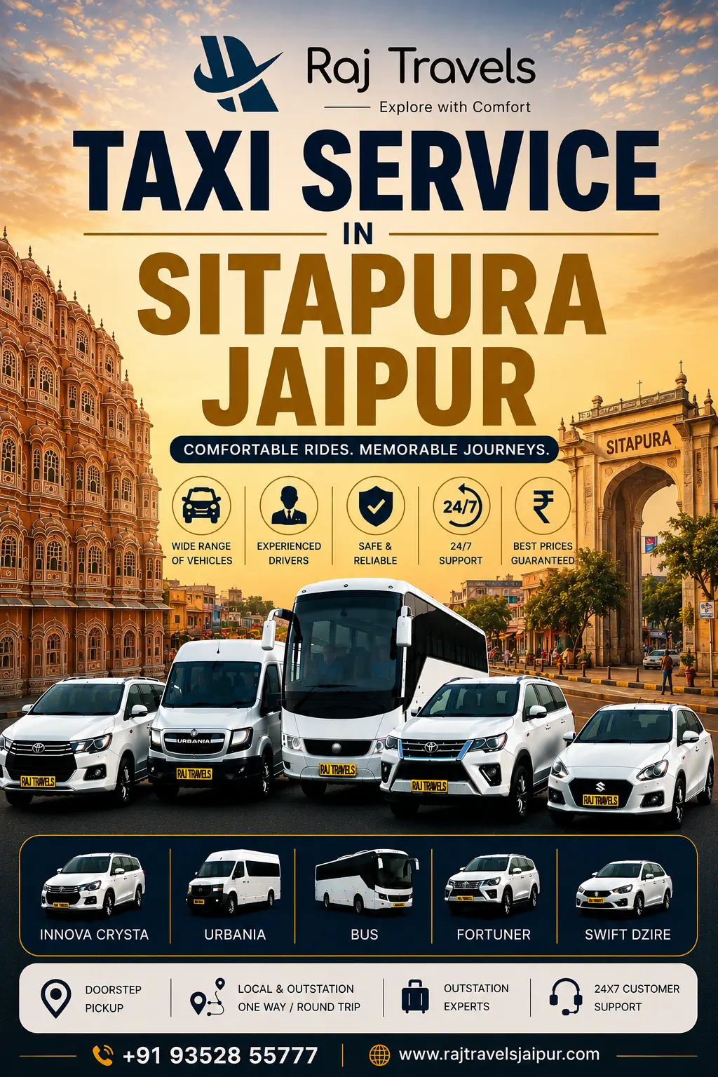 Taxi Service in Sitapura Jaipur