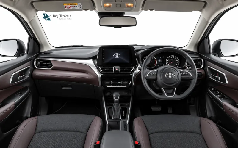 Toyota Taisor on rent in Jaipur for outstation trip