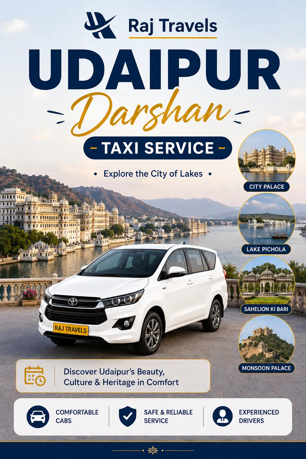 Udaipur Darshan Tour