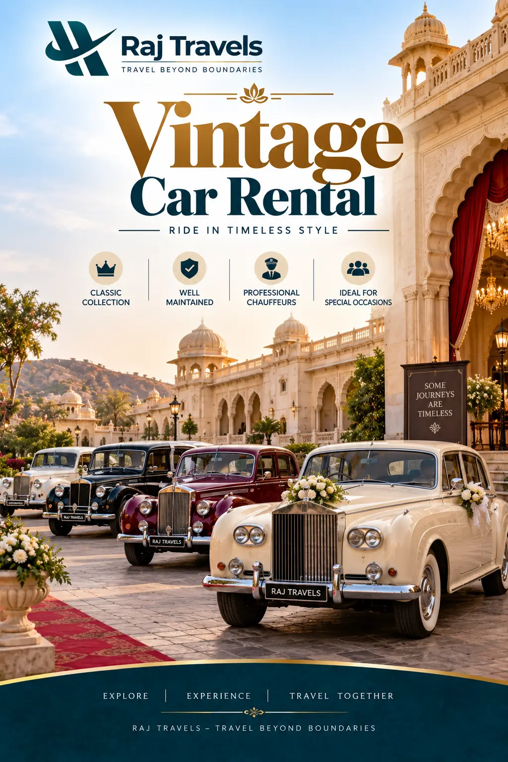 Vintage Car Rental in Udaipur