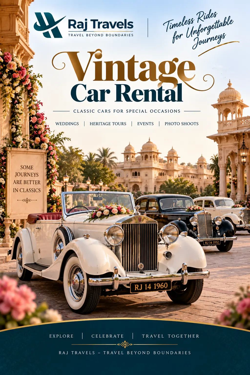 Vintage Car Rental in Jodhpur