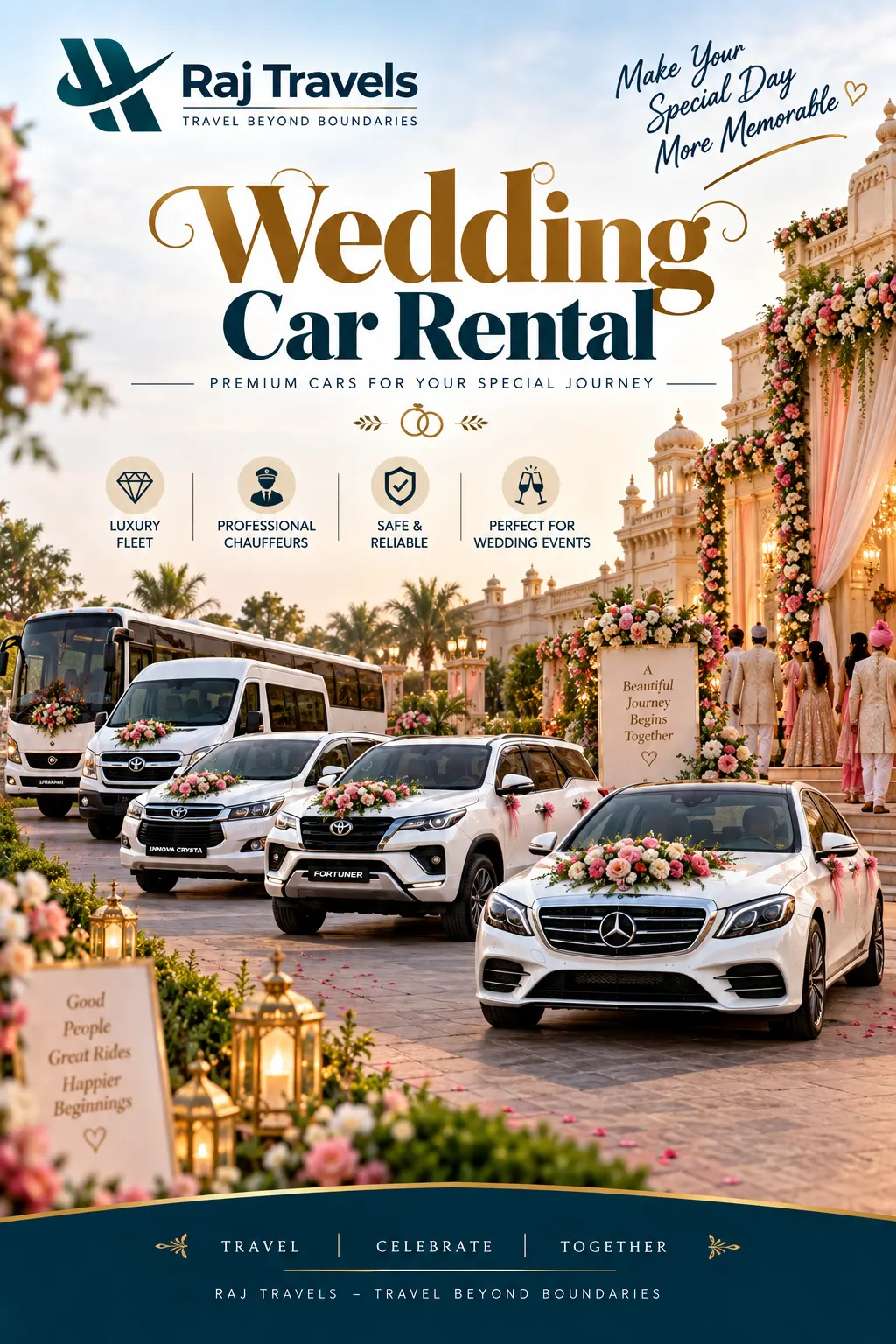 Baraat Car Rental in Jaipur