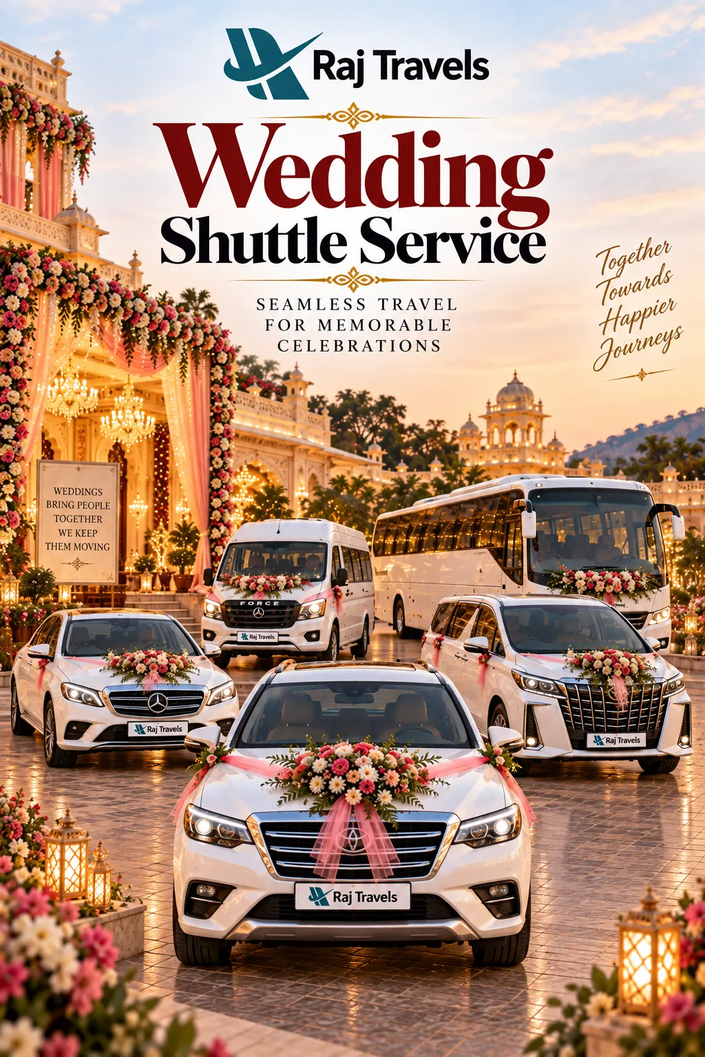 Wedding Shuttle Service in Jaipur