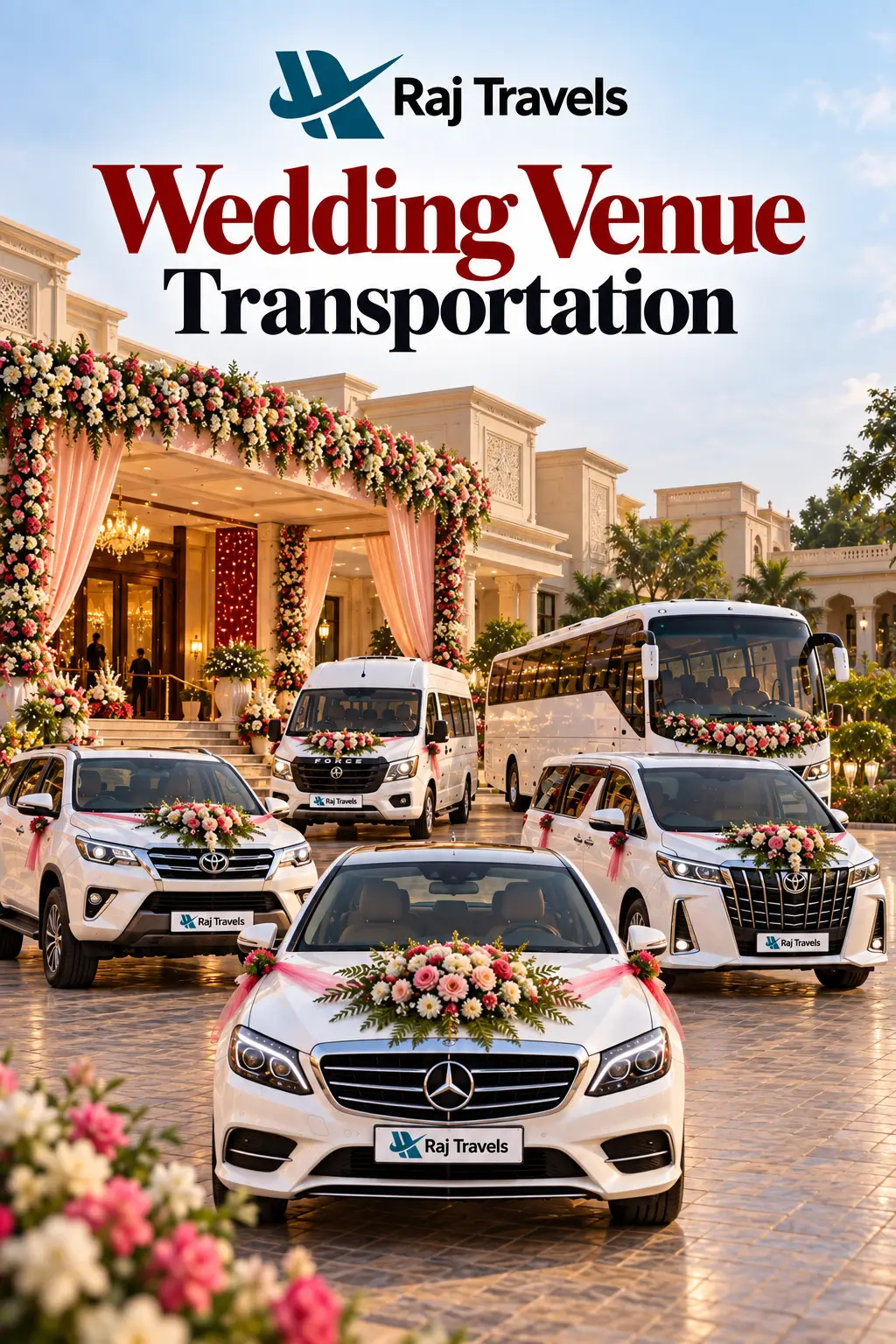 Wedding Venue Transportation in Jaipur