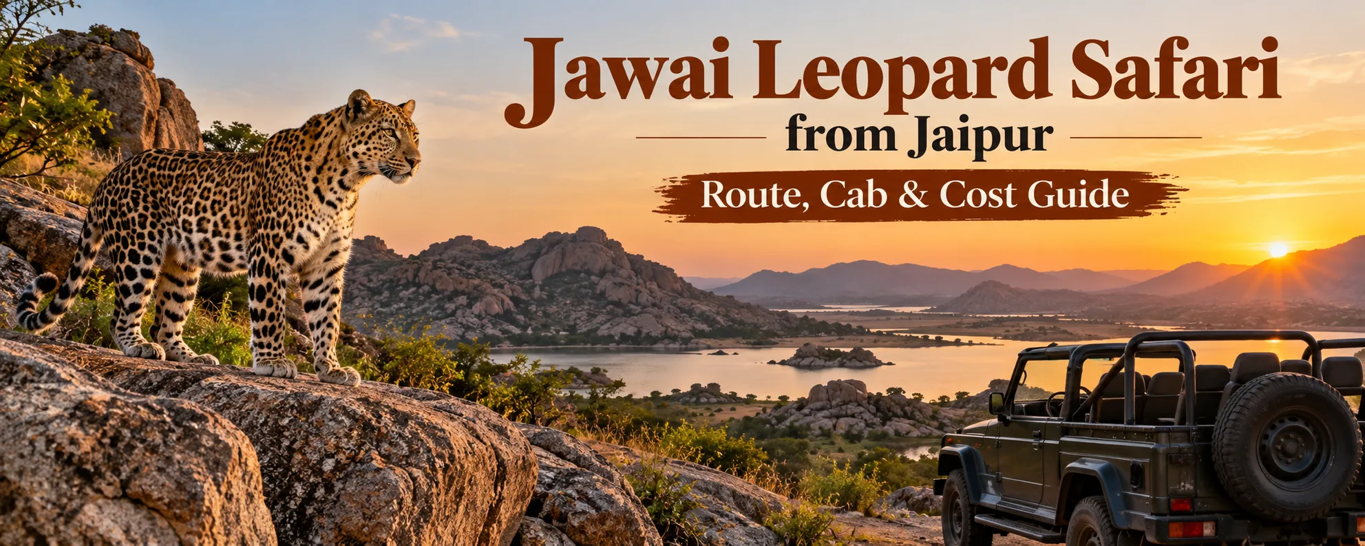 Jawai Leopard Safari from Jaipur road trip